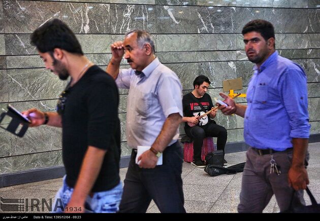 نوازندگان خیابانی