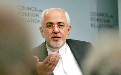 ظریف در گفتگو با ان‌بی‌سی هم از تیم «ب» گفت/ ترامپ جنگ با ایران را نمی‌خواهد