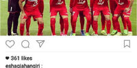 معاون اول رییس جمهور پرسپولیسی بودنش را ثابت کرد +عکس