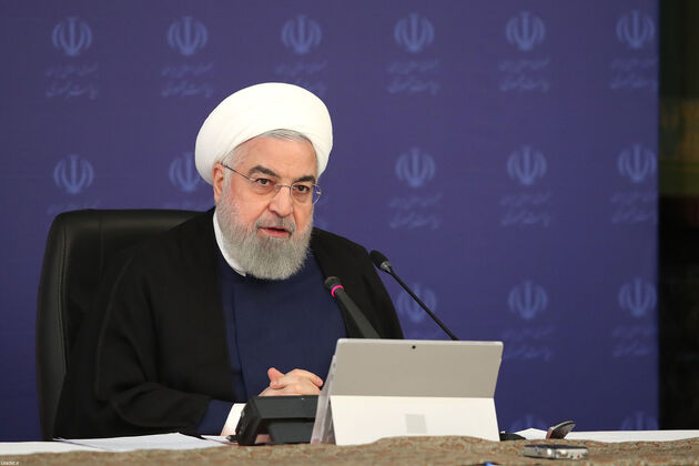 تصاویر حضور ویدئوکنفرانسی رهبری در جلسه ستاد ملی مبارزه با کرونا