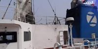 کشتی آسیب‌دیده صهیونیست‌ها در دریای عمان+ عکس 
