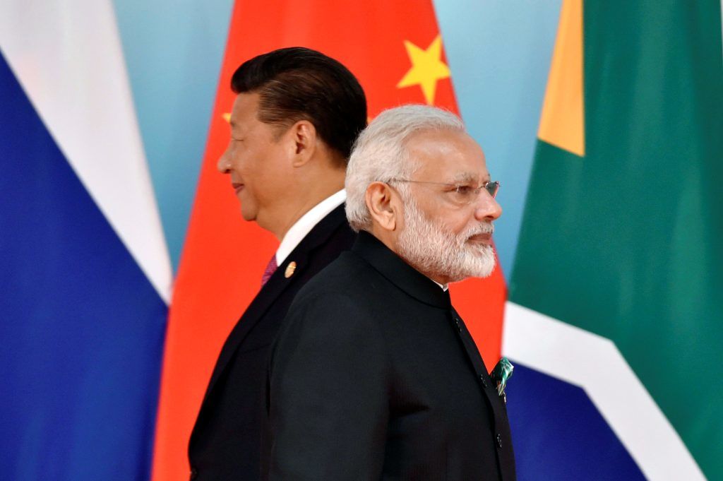 عریان شدن شکاف چین و هند در بریکس