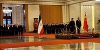 استقبال رسمی رئیس جمهور چین از رئیسی/ 21 گلوله توپ شلیک شد
