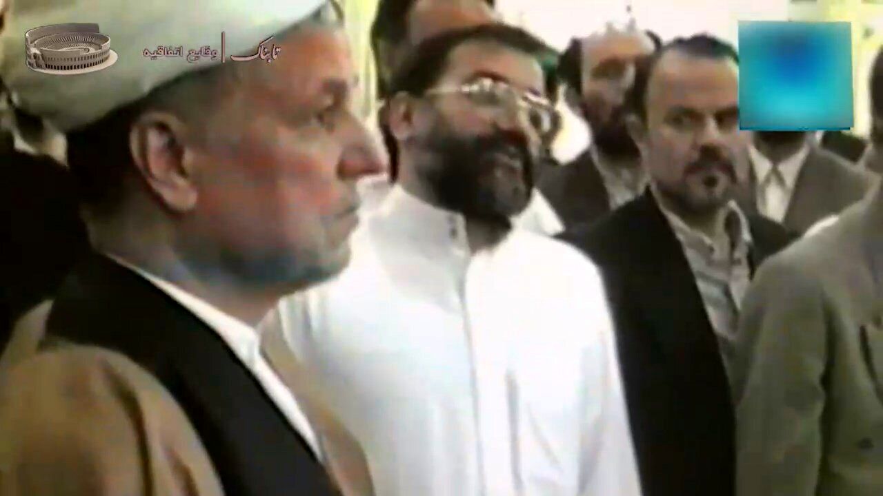 تصاویری از مرحوم هاشمی رفسنجامی در حرم پیامبر