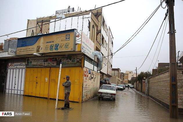 سیل در فارس و هرمزگان