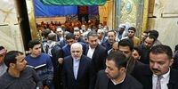 ظریف از طرح توسعه حرم امام حسین (ع) بازدید کرد+تصاویر