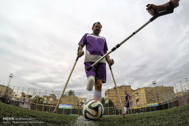 مسابقات فوتبال انتخابی تیم ملی جانبازان و معلولان