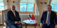 دیدار ظریف با چاوش‌اوغلو  
