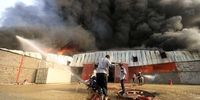 مهاجران یمنی در آتش سوختند