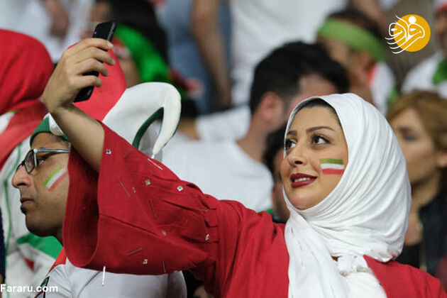 تماشاگران ایرانی بازی با عراق