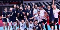 لهستان مقابل والیبال ایران زانو زد