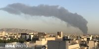 آتش‌سوزی مهیب در پالایشگاه تهران