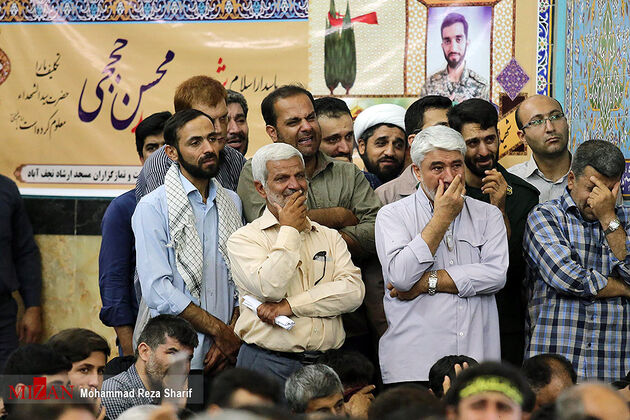 مراسم بزرگداشت شهید حججی در نجف آباد