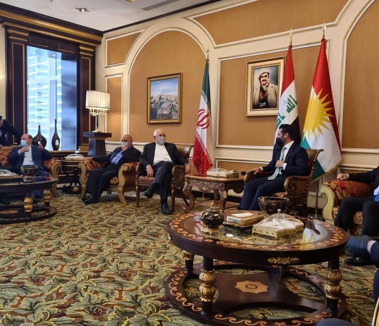 استقبال گرم اقلیم کردستان عراق از ظریف