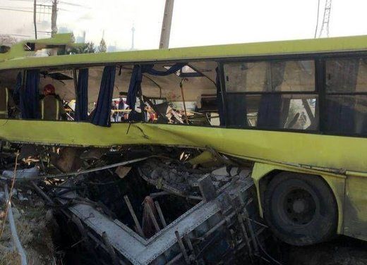 جزئیات حادثه مرگبار اتوبوس دانشگاه آزاد + فیلم