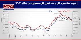 برندگان و بازندگان بورس تهران در سال ۱۴۰۳+ نمودار