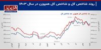 برندگان و بازندگان بورس تهران در سال ۱۴۰۳+ نمودار