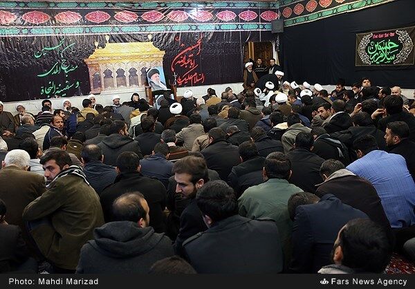 تشییع پیکر آیت الله موسوی اردبیلی