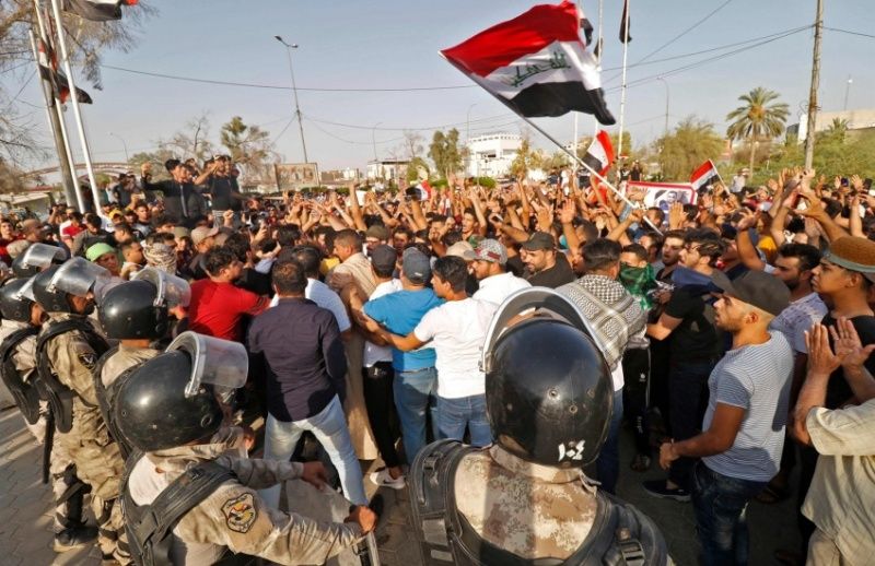 12 کشته در اعتراضات عراق