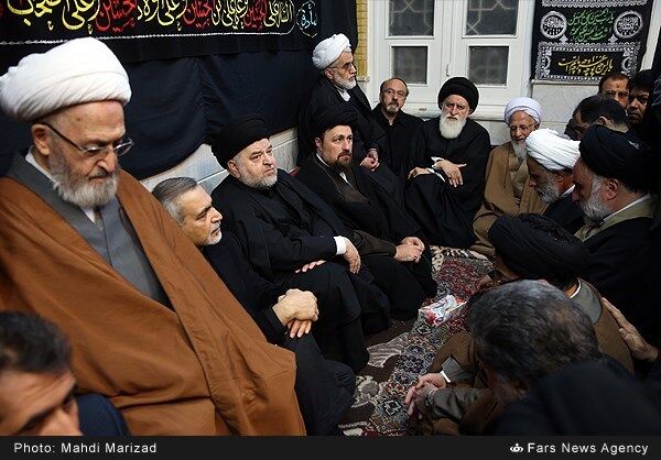 تشییع پیکر آیت الله موسوی اردبیلی