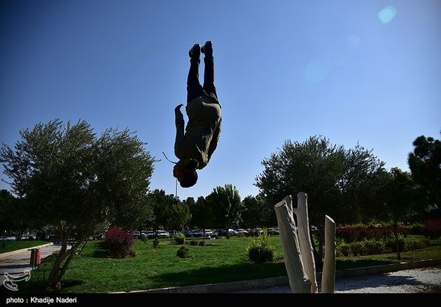 پارکور در اصفهان
