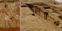 کشف یک مقبره‌ تاریخی حیرت انگیز در مصر