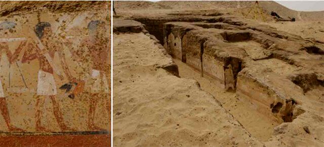 کشف یک مقبره‌ تاریخی حیرت انگیز در مصر