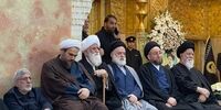 آیت الله حکیم در مشهد حضور یافت+ عکس