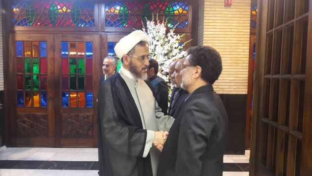 مراسم ترحیم پدر تاج‌زاده 
