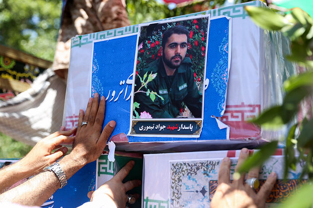 مراسم باشکوه تشییع پیکر شهدای حوادث تروریستی تهران
