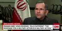 فیلم گفت‌وگوی CNN با تخت‌روانچی درباره نحوه پاسخ ایران به ترور قاسم سلیمانی