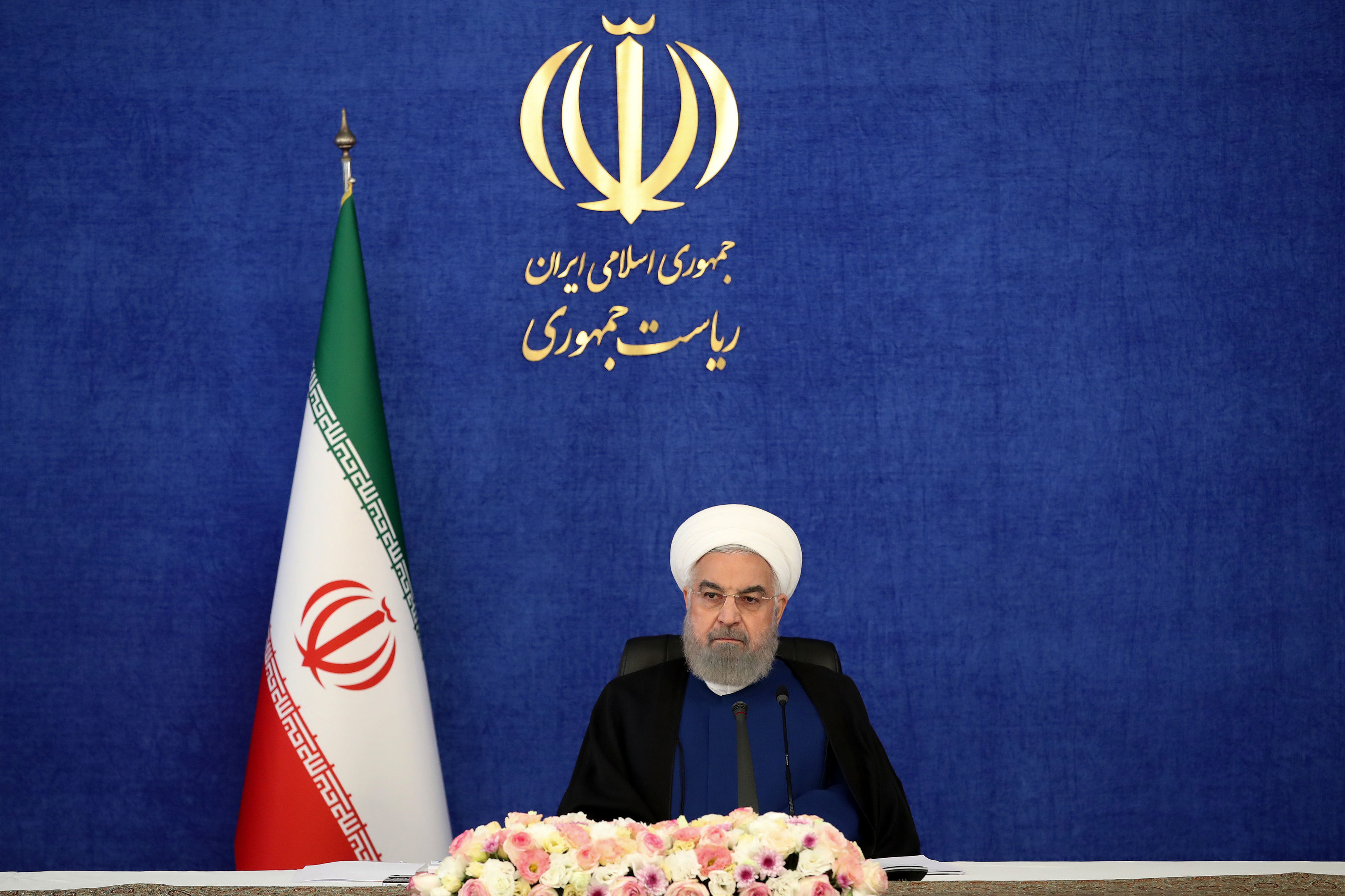 روحانی: وزرای من در ستاد رقیب بودند+ فیلم
