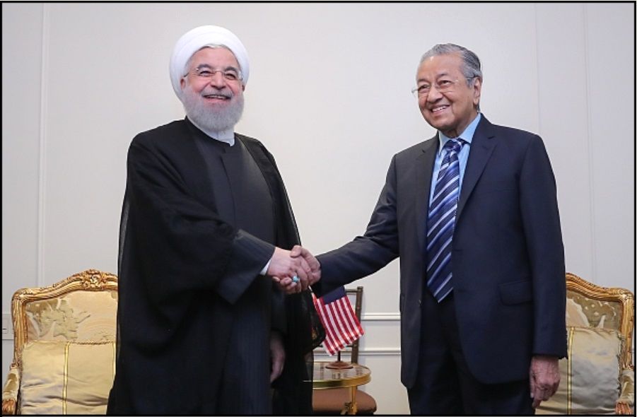 روحانی با نخست‌وزیر مالزی دیدار کرد