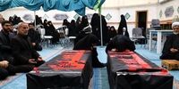 پیکر همسر و فرزند سقاب اصفهانی در مشهد تشییع شد

