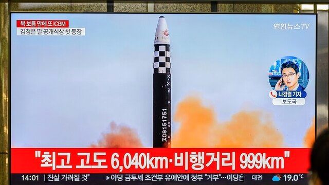 شلیک 3 موشک بالستیک توسط کره شمالی