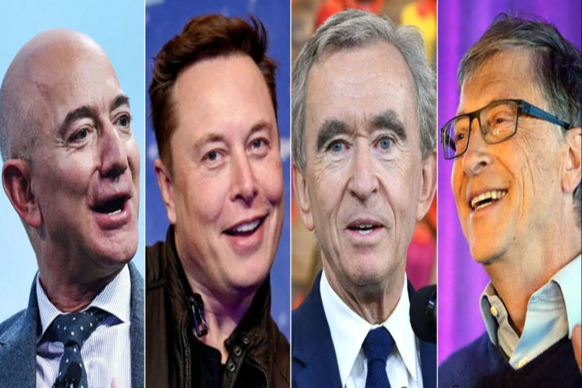 جدیدترین اسامی ۱۰ مرد ثروتمند جهان