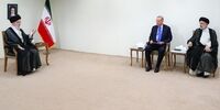 عکسی از دیدار اردوغان با رهبر انقلاب