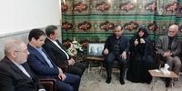 حضور معاو‌ن‌اول رئیس‌جمهوری در منزل دو تن از جان باختگان حادثه سقوط هواپیمای اوکراینی