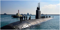 خطرناک‌ترین زیردریایی آمریکا که مجهز به ۲۰ موشک بالستیک اتمی است+عکس
