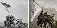 مقایسه فتح کابل با جنگ‌جهانی دوم/ برافراشتن پرچم طالبان به جای ایالات متحده در نبرد ایوجیما
