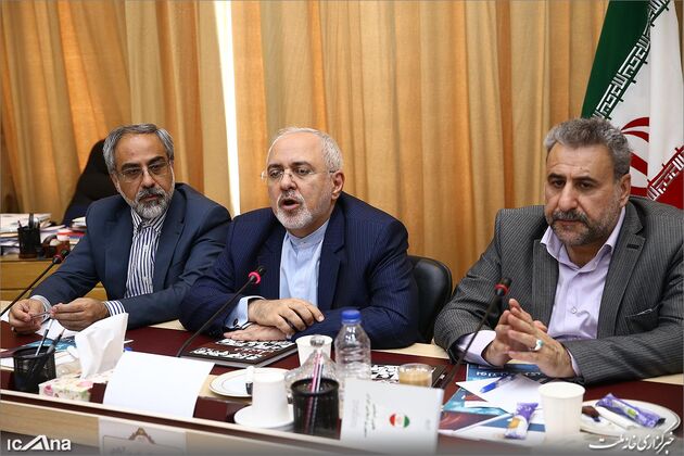 ظریف در کمیسیون امنیت ملی