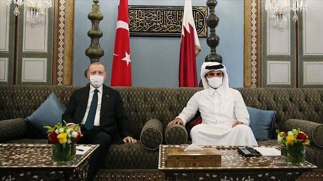 جزئیات دیدار اردوغان و امیر قطر
