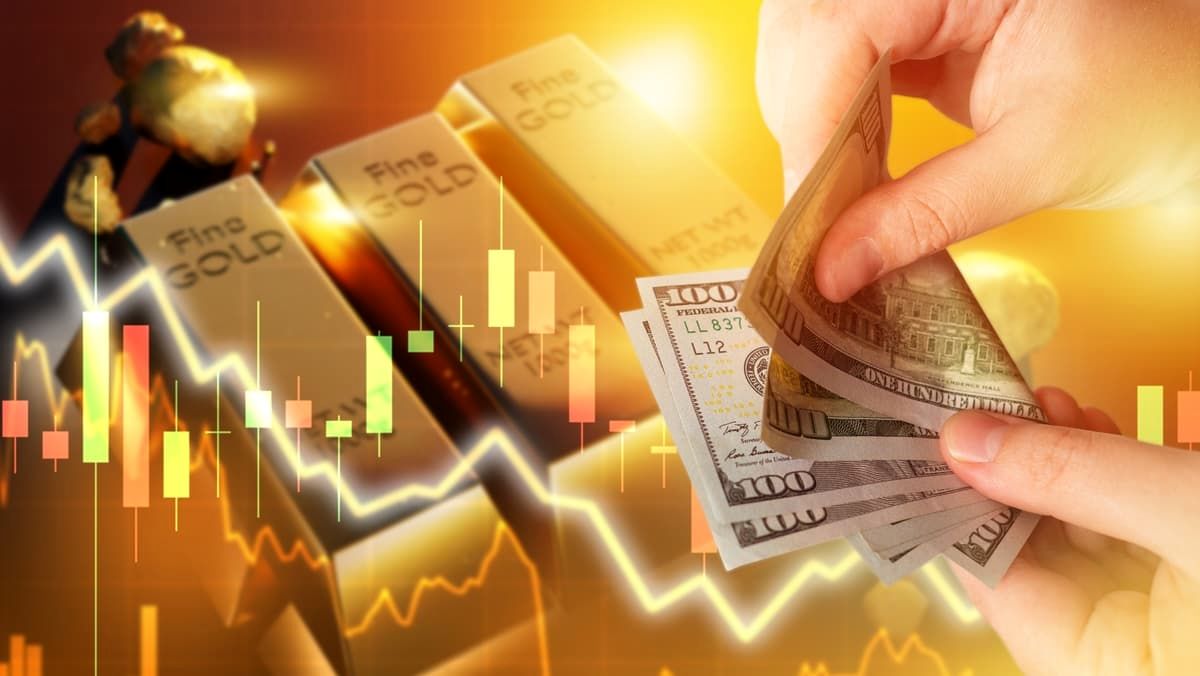 قیمت طلا زیر فشار دلار قوی | امیدها به کاهش نرخ بهره رنگ باخت