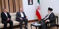 دیدار اسماعیل هنیه با رهبر انقلاب