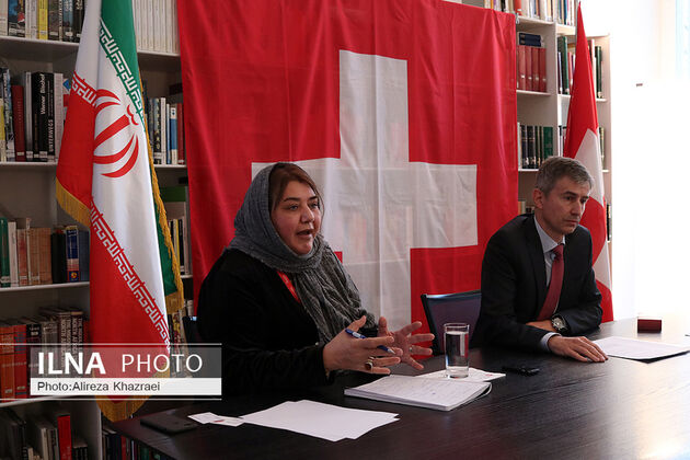 تصاویر نشست خبری «مارکوس لایتنر» سفیر سوئیس در ایران