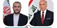 گفت‌وگوی حسین امیرعبداللهیان با وزیر خارجه عراق