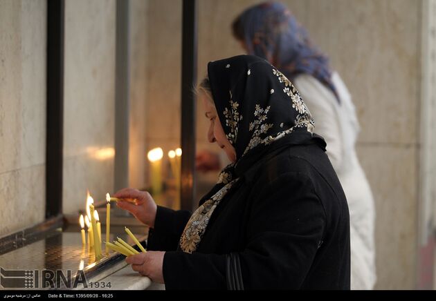 عشاء ربانی در کلیسای سرکیس مقدس