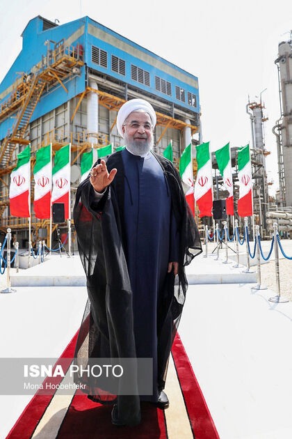 روحانی در عسلویه