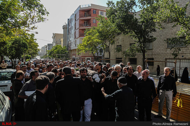 تشییع پیکر عباس دوزدوزانی