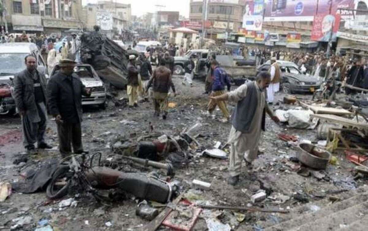 انفجار خونین در پاکستان 
 